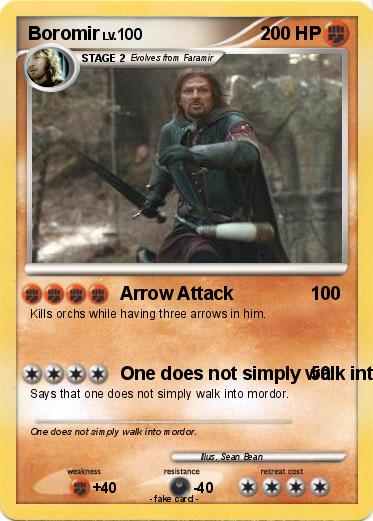 Pokemon Boromir