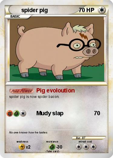 Pokemon spider pig
