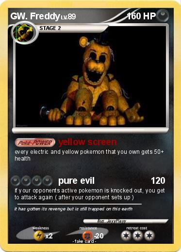 Pokemon GW. Freddy