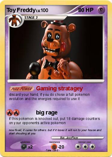 Pokemon Toy Freddy