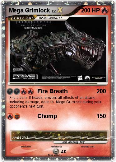 Pokemon Mega Grimlock