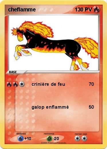 Pokemon cheflamme