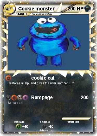 Pokemon Cookie monster