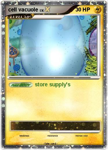 Pokemon cell vacuole