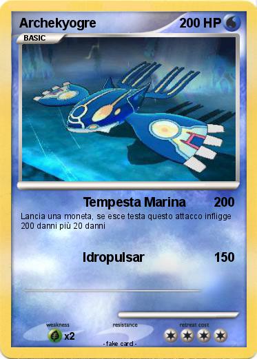 Pokemon Archekyogre