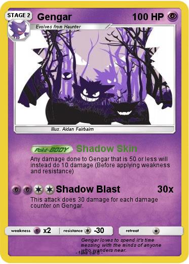 Pokemon Gengar