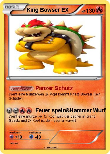 Pokemon King Bowser EX