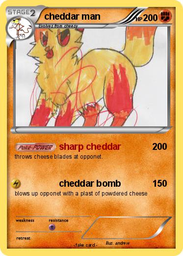 Pokemon cheddar man