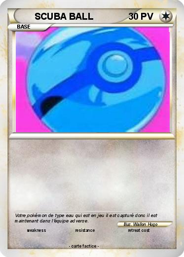 Pokemon SCUBA BALL