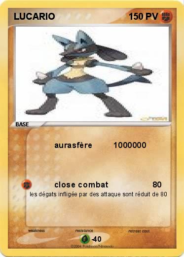 Pokemon LUCARIO