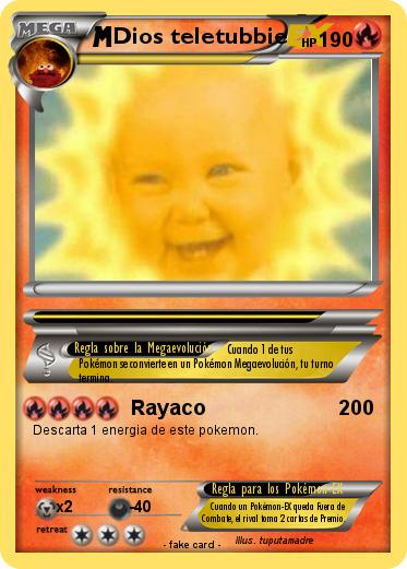 Pokemon Dios teletubbie