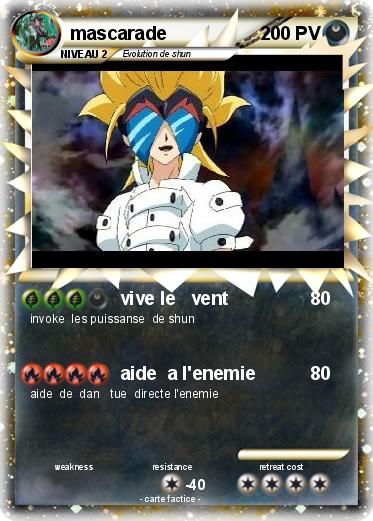 Pokemon mascarade