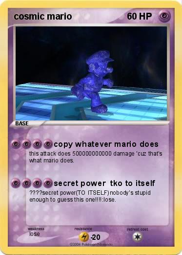 Pokemon cosmic mario