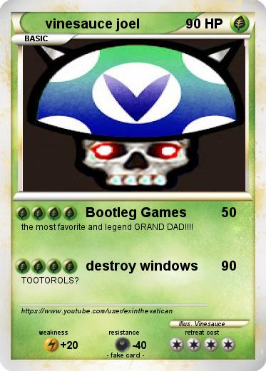 Pokemon vinesauce joel