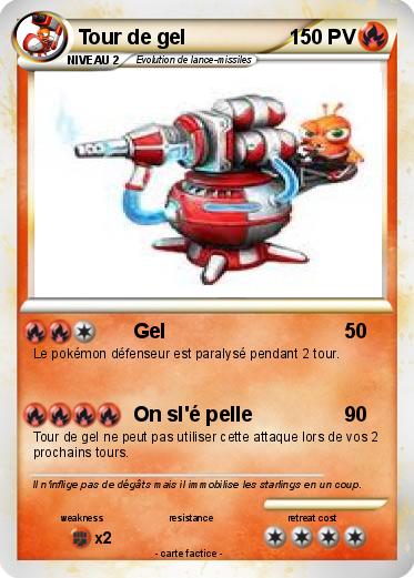Pokemon Tour de gel