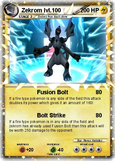 Pokemon Zekrom lvl.100