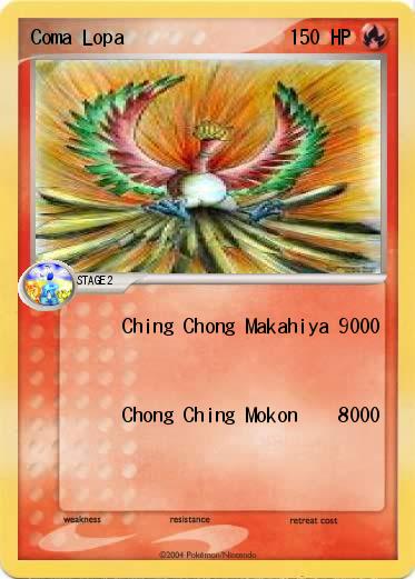 Pokemon Coma Lopa