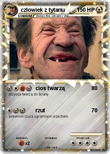 Pokemon człowiek z tytanu