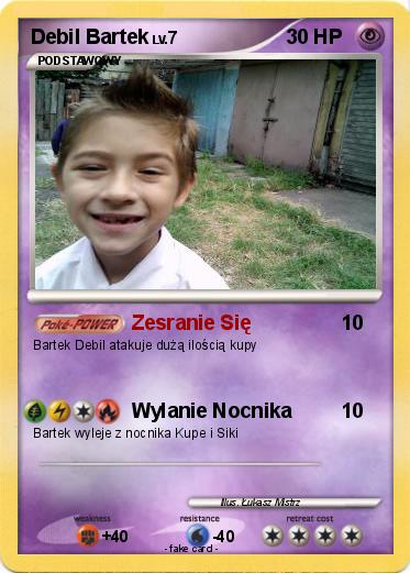 Pokemon Debil Bartek