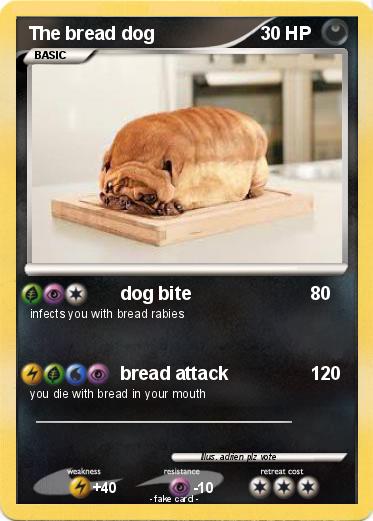 Pokemon The bread dog