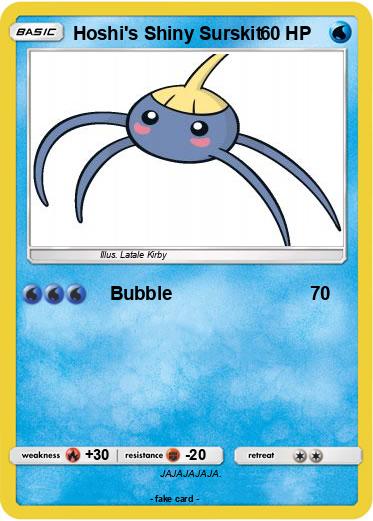 Pokemon Hoshi's Shiny Surskit