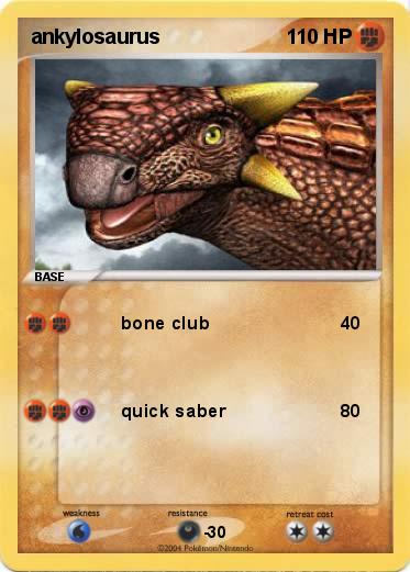 Pokemon ankylosaurus
