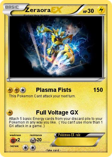 Pokemon Zeraora
