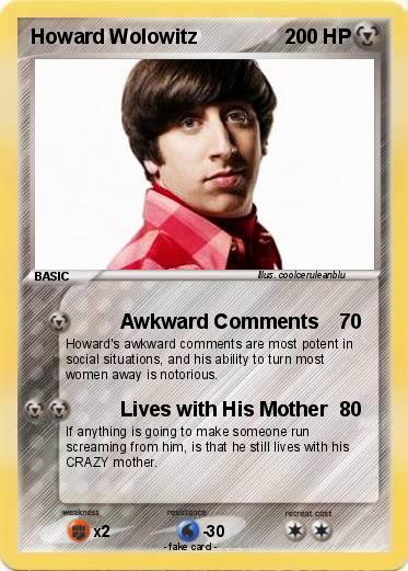 Pokemon Howard Wolowitz