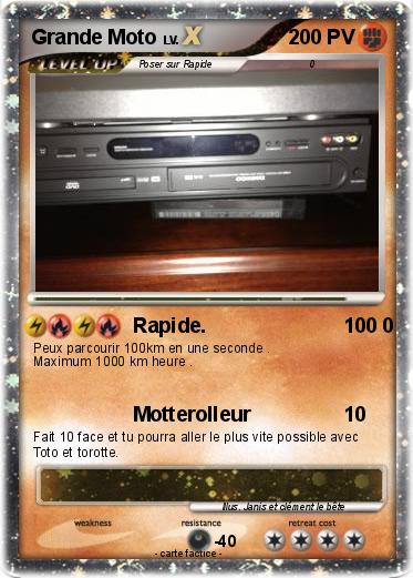 Pokemon Grande Moto