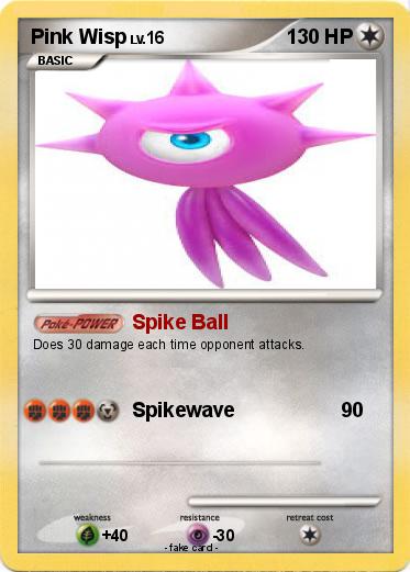 Pokemon Pink Wisp