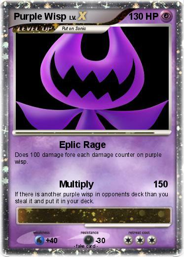 Pokemon Purple Wisp