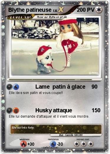 Pokemon Blythe patineuse
