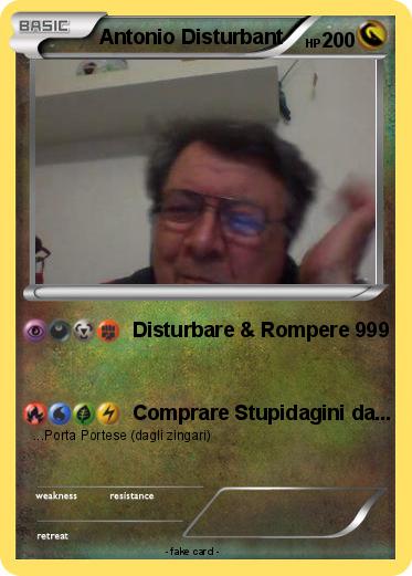 Pokemon Antonio Disturbant