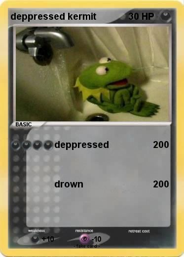 Pokemon deppressed kermit