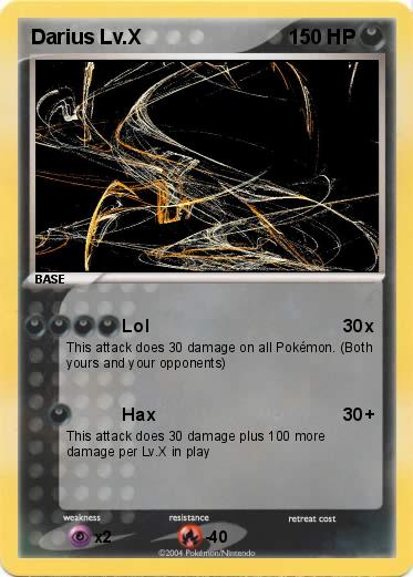 Pokemon Darius Lv.X