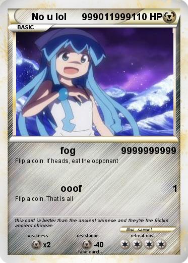 Pokemon No u lol      9990119991