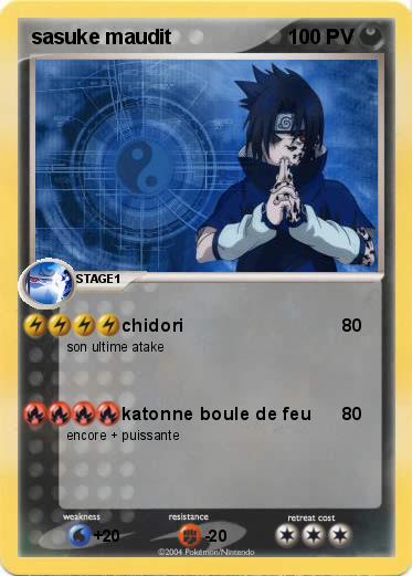 Pokemon sasuke maudit