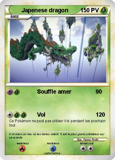 Pokemon Japenese dragon