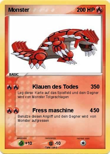 Pokemon Monster