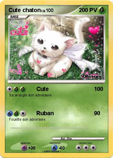 Pokemon Cute chaton