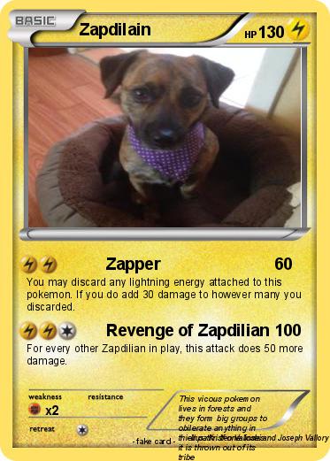 Pokemon Zapdilain