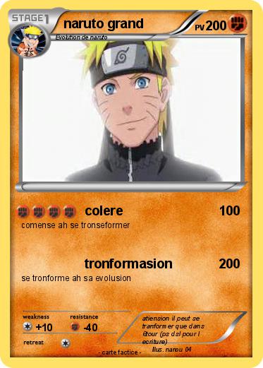 Pokemon naruto grand