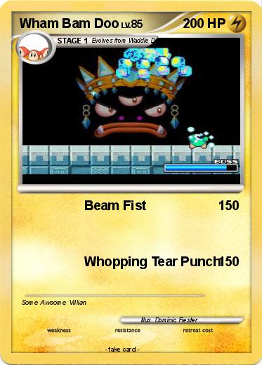 Pokemon Wham Bam Doo
