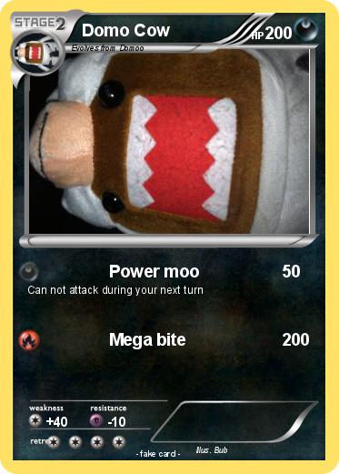 Pokemon Domo Cow