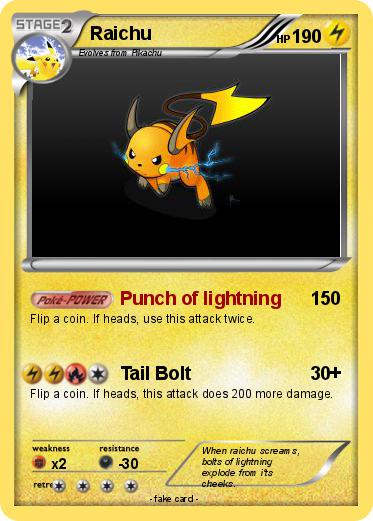 Pokemon Raichu