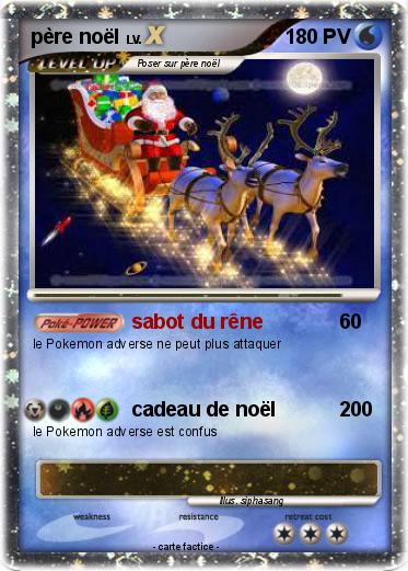 Pokemon père noël