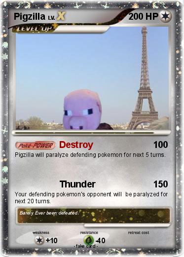 Pokemon Pigzilla