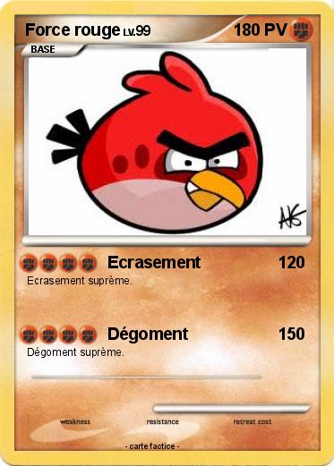 Pokemon Force rouge