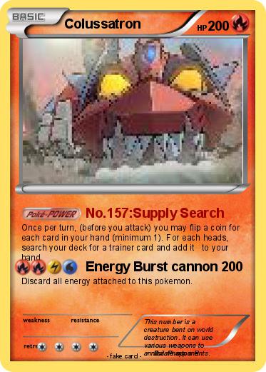 Pokemon Colussatron