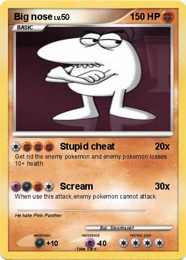 Pokemon Big nose